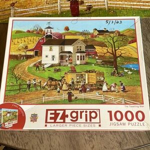 Masterpieces EZ Grip The Travelling Man 1000 Piece Puzzle